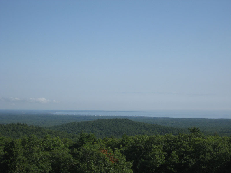 Mt. Agamenticus - Maine - Hike Trip Report - FranklinSites.com Hiking Guide