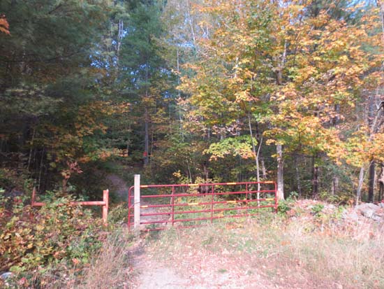Shannon Brook Trail trailhead