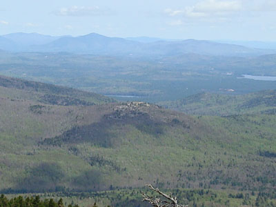 Bayle Mountain as seen from Mt. Shaw