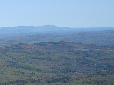 Bear Mountain as seen from Mt. Cardigan