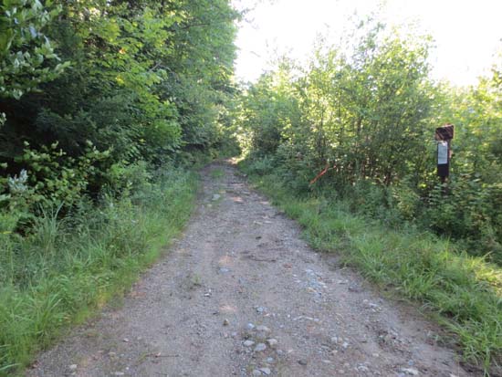 The Black Mountain Trail trailhead