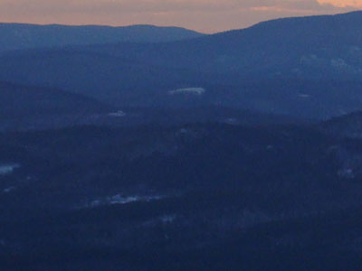 Cotton Mountain as seen from Red Hill