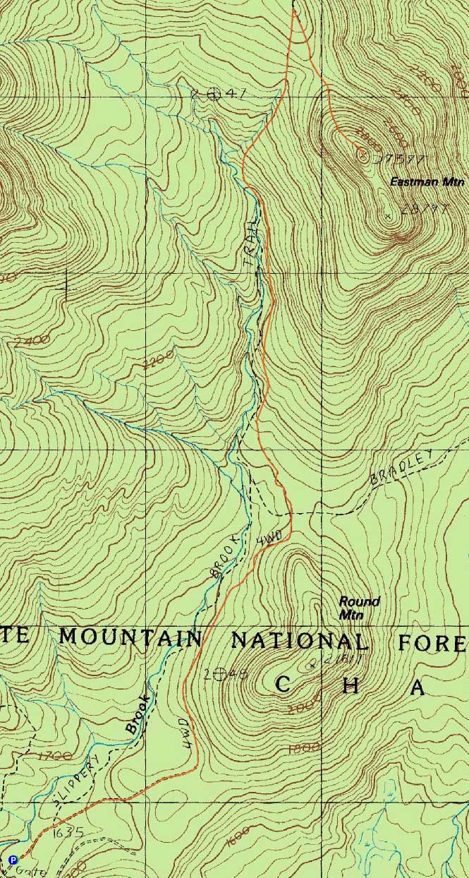 Eastman Mountain New Hampshire August 20, 2011 Hike Trip Report