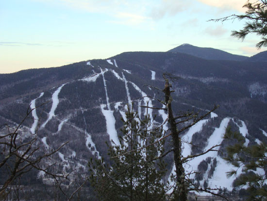 Little Attitash Mountain as seen in front of North Moat Mountain from near the summit of Mt. Stanton