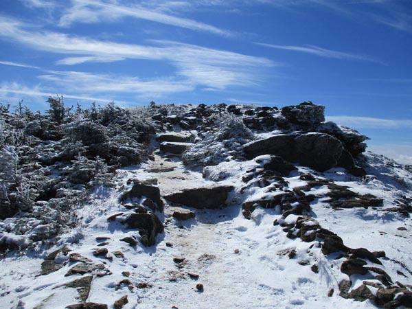 The Franconia Ridge Trail between Mt. Lincoln and Little Haystack