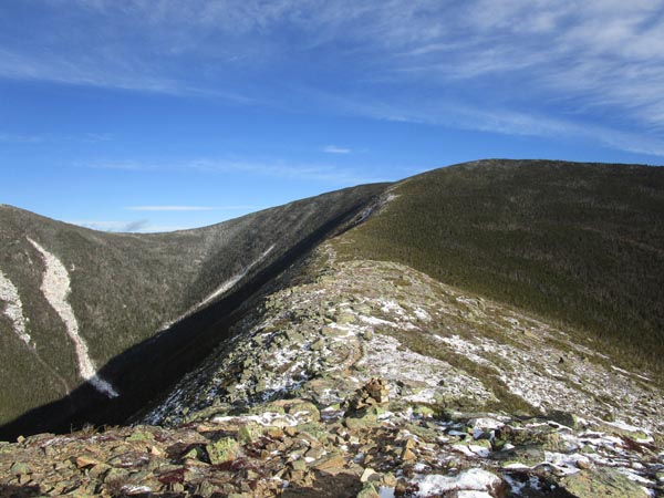 The Bondcliff Trail on the way to Mt. Bond