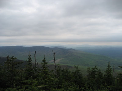Looking southwest from near the summit of Mt. Cabot - Click to enlarge