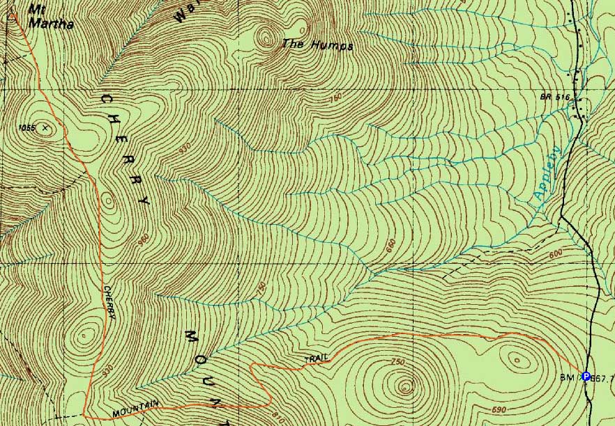 Mt. Martha New Hampshire September 28, 2011 Hike Trip Report