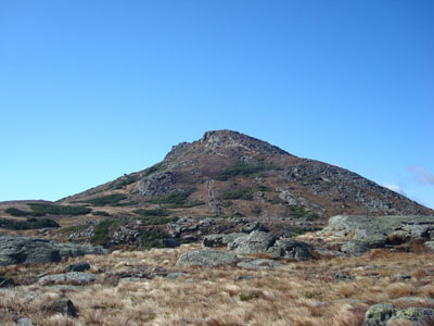 Mt. Monroe as seen from near the Lakes of the Clouds