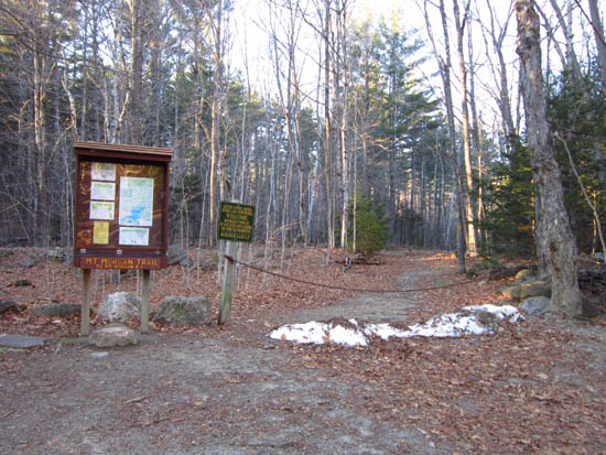 Mt. Morgan Trail trailhead