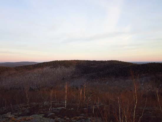 Nottingham Mountain as seen from Fort Mountain