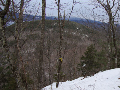 Sugarloaf as seen from the side of Bear Mountain