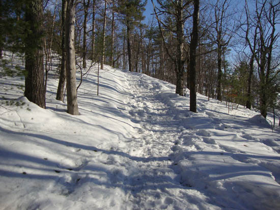 Looking up the Old Bridle Path