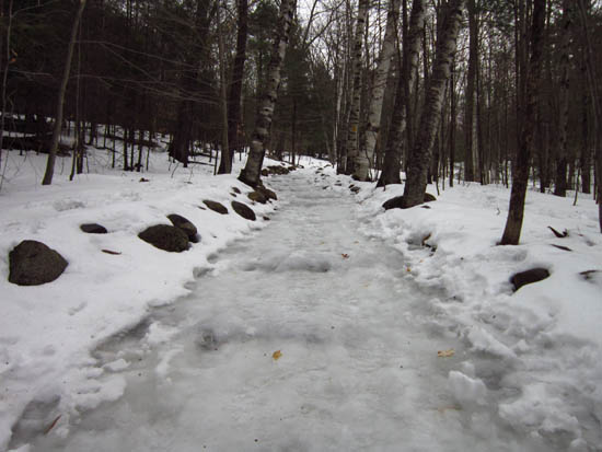 Looking up the Old Bridle Path