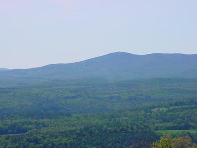 Bromley Mountain as seen from Glebe Mountain