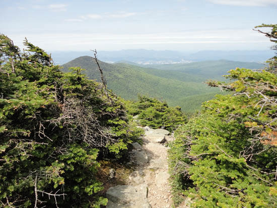 Looking down the Killington Spur