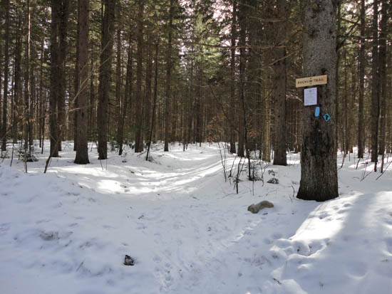 The Bucklin Trail trailhead