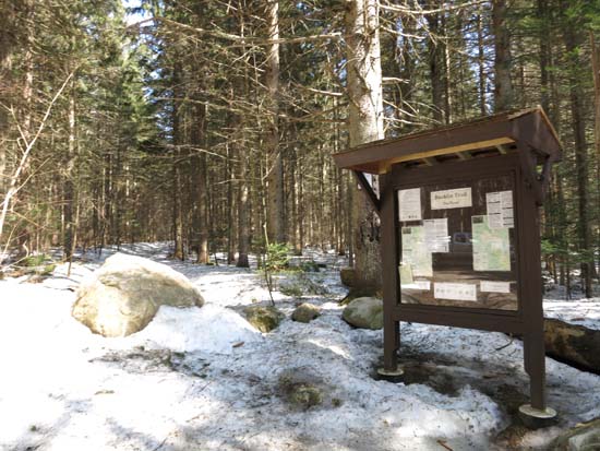 The Bucklin Trail trailhead