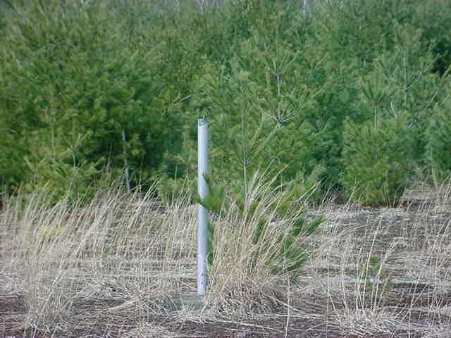 Speaker post at the Mohawk Trail Community Drve In