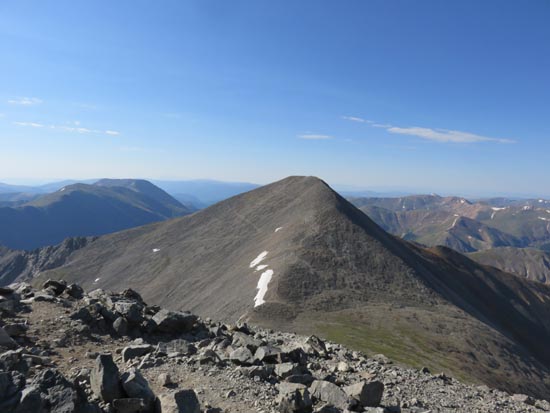 Grays Peak as seen from Torreys Peak