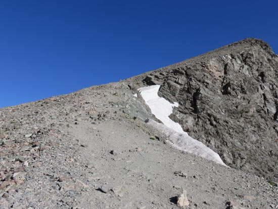 Looking back at Torreys Peak