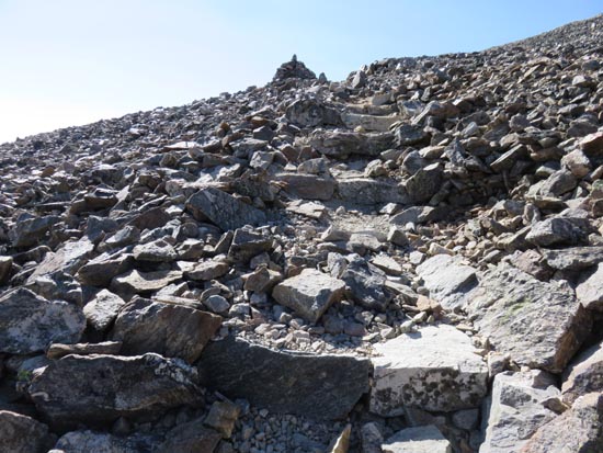 Looking back at Torreys Peak