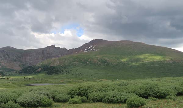 The West Slopes of Mt. Bierstadt