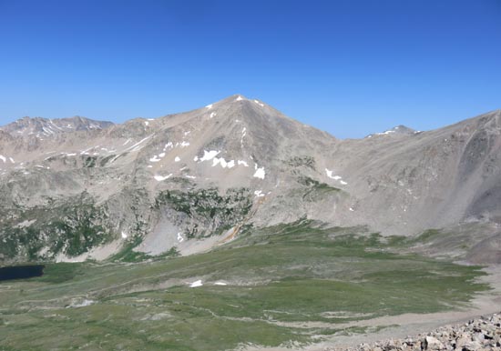 Mt. Democrat as seen from Mt. Bross