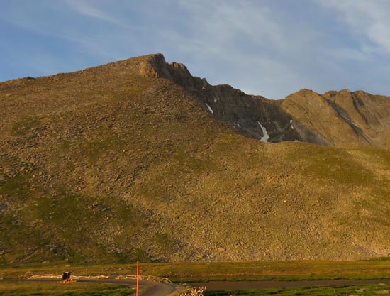 Mt. Evans as seen from Summit Lake