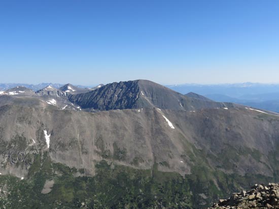 Quandary Peak as seen from Mt. Lincoln