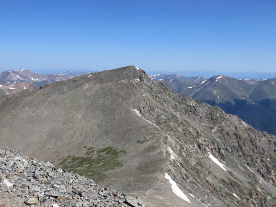 Torreys Peak as seen from Grays Peak