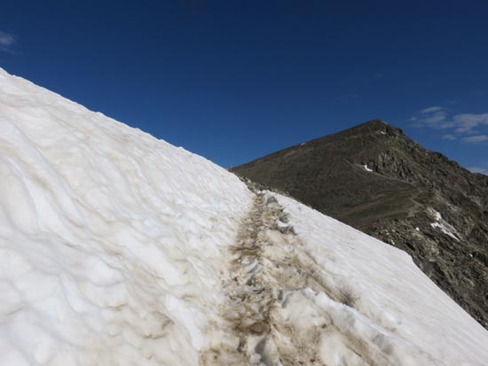 The crossover to the Grays-Torreys col