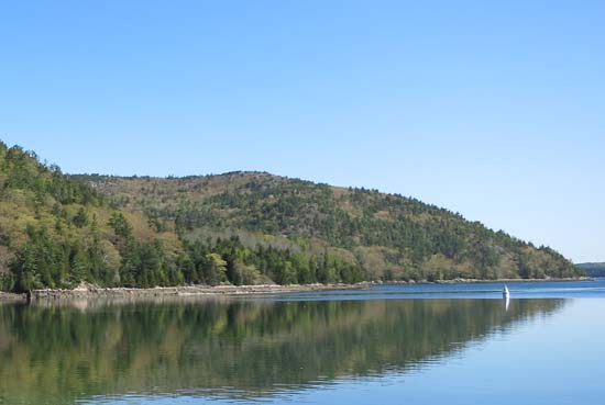 Acadia Mountain as seen from Valley Cove