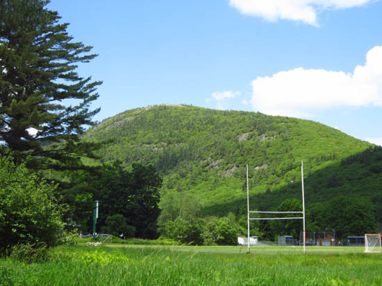 Bald Mountain as seen from Camden Snow Bowl