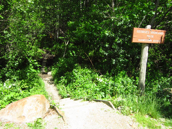 The Bald Mountain Trail trailhead