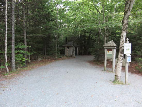 The entrance to the carriage roads