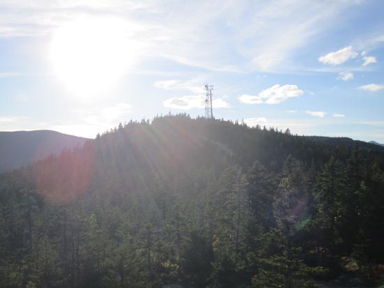 Barker Mountain as seen from the south