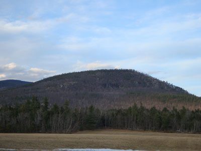 Blueberry Mountain as seen from Stone House Road
