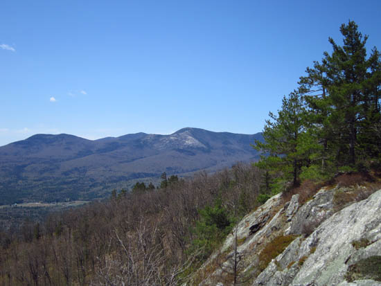 Eastman Mountain and South Baldface near the summit of Blueberry Mountain - Click to enlarge
