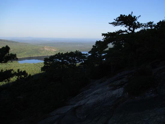 The Cadillac West Face on the way up Cadillac Mountain