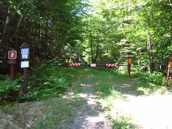 The Caribou Trail trailhead