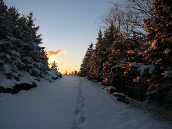 Ascending the Day Mountain carriage road
