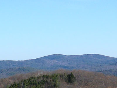 Douglas Mountain as seen from Mt. Cutler