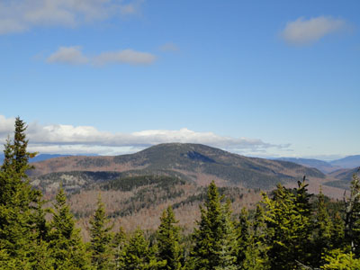 The Caribou Mountain as seen from the Durgin Mountain ledges - Click to enlarge