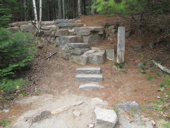 The Cadillac South Ridge Trail trailhead off Route 3