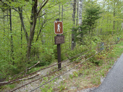 The Laughing Lion Trail trailhead