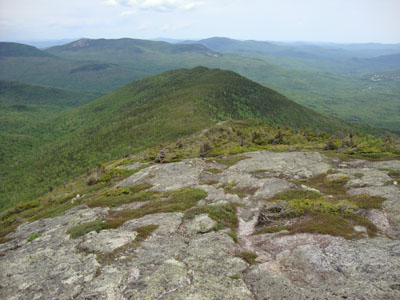 Looking down the south branch of the Wright Trail
