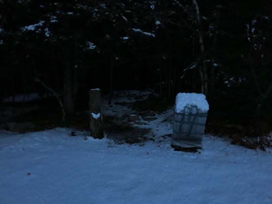 The Gorham Mountain Trail trailhead