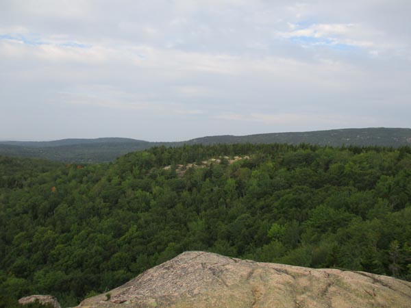 Halfway Mountain as seen from near the summit of The Beehive