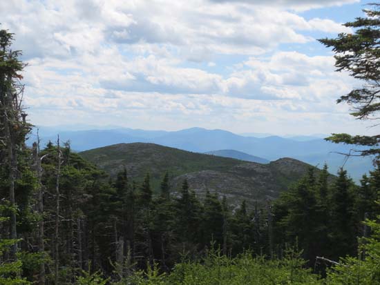 The directional view toward Little Jackson Mountain from Jackson Mountain - Click to enlarge